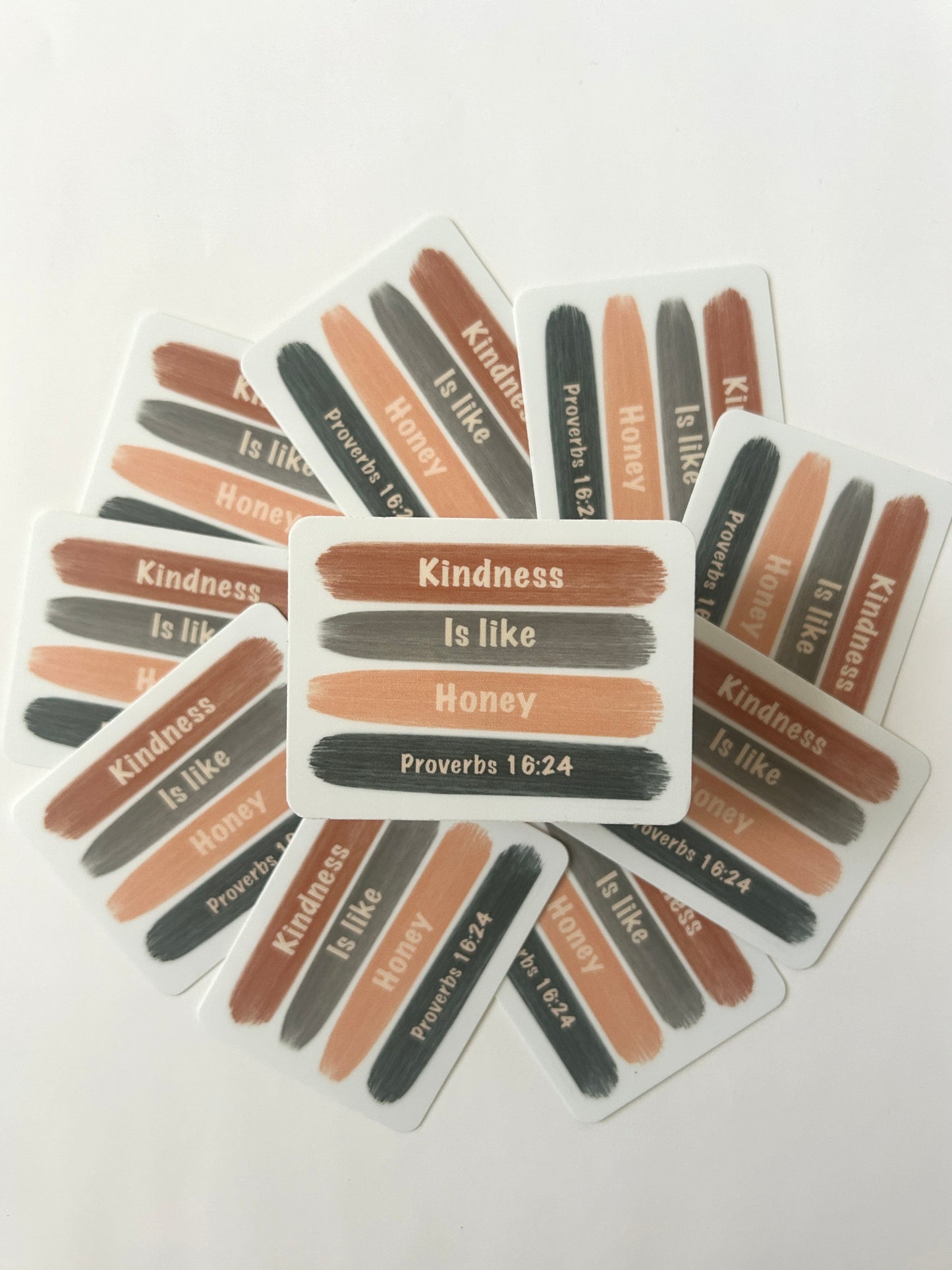 Kindness Is Like Honey Vinyl Sticker/Matte/Weatherproof/Decal