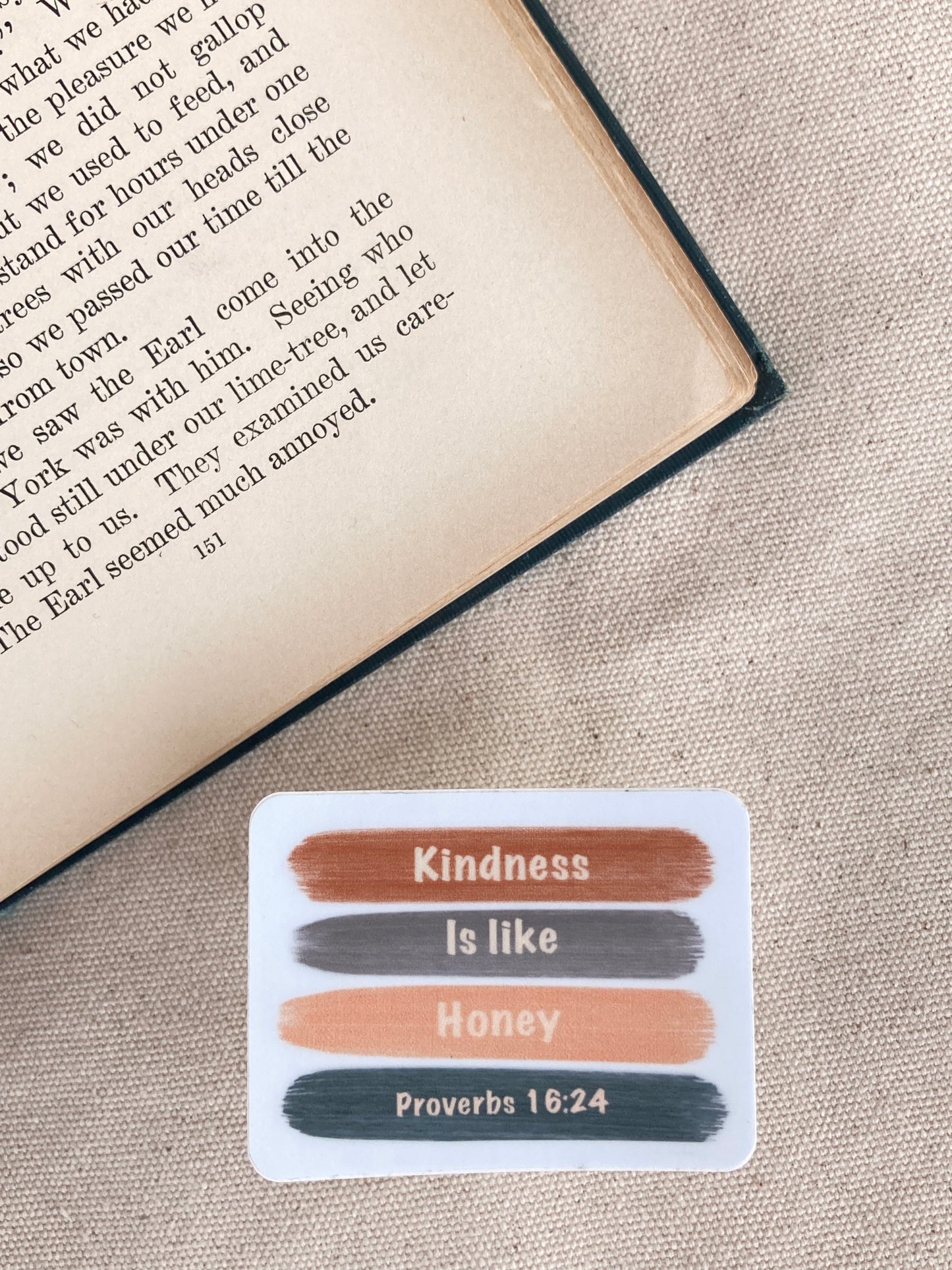 Kindness Is Like Honey Vinyl Sticker/Matte/Weatherproof/Decal