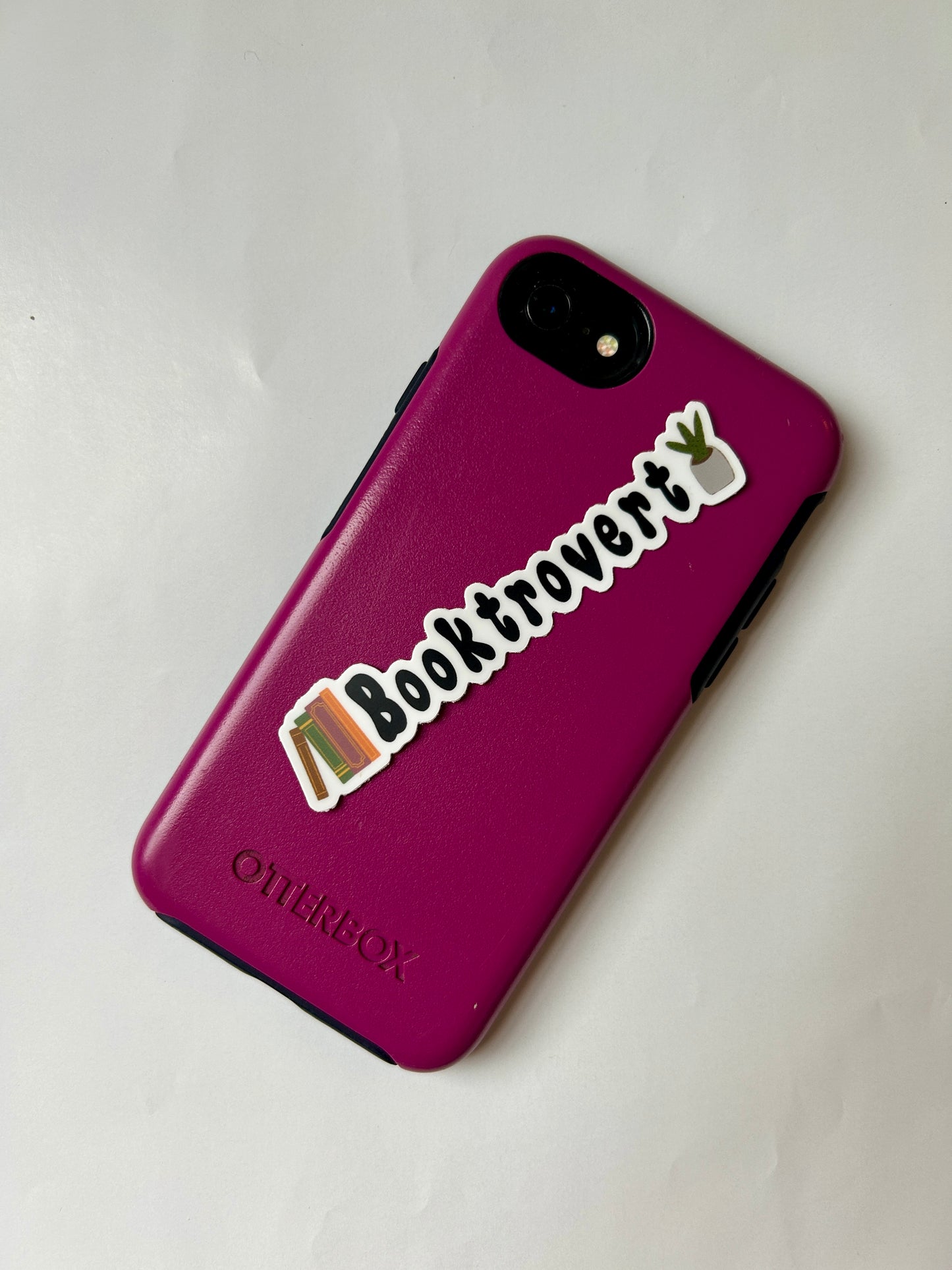 Booktrovert Vinyl Sticker/Matte/Weatherproof/Decal