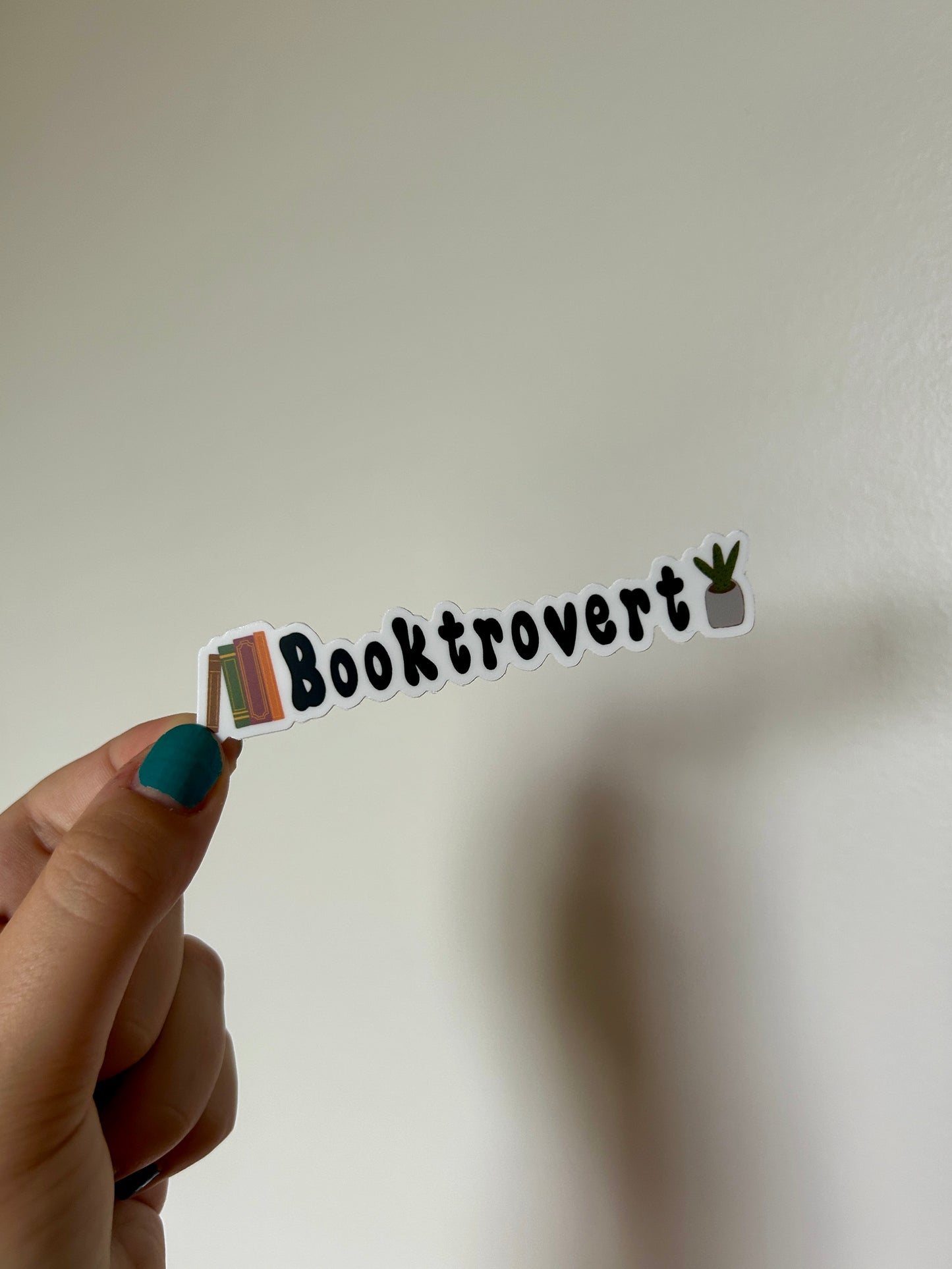 Booktrovert Vinyl Sticker/Matte/Weatherproof/Decal