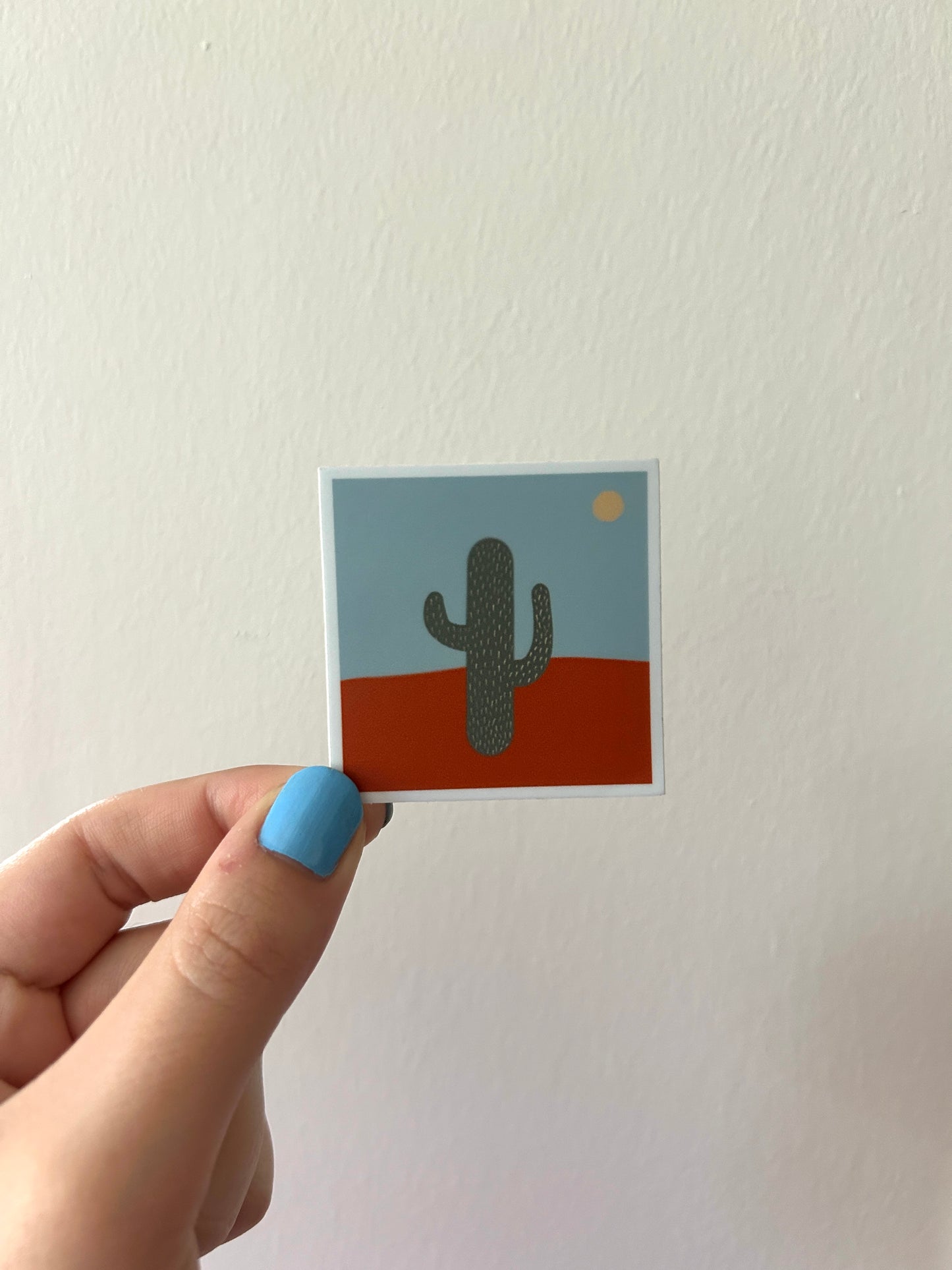 Prickly The Cactus Vinyl Sticker/Matte Weatherproof/Decal