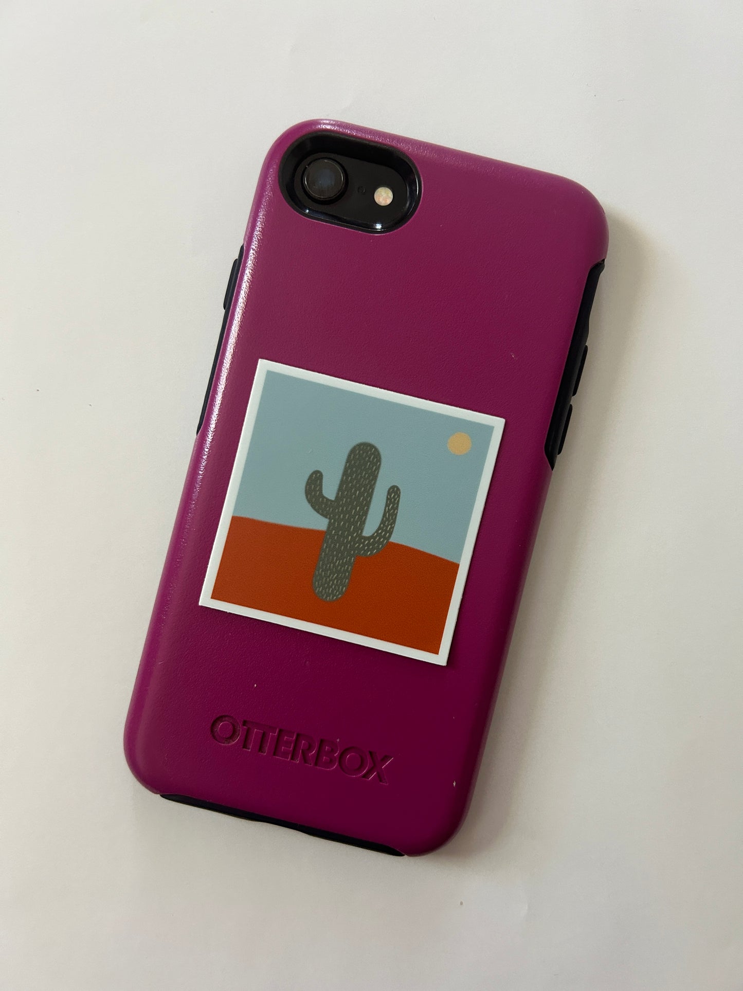 Prickly The Cactus Vinyl Sticker/Matte Weatherproof/Decal